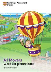 A1 Movers, Word List Picture Book for exams from 2018