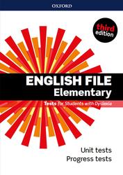 English File, Elementary, Tests for Students with Dyslexia