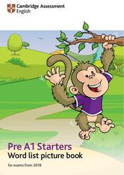 Pre A1 Starters Word list picture book - for exams from 2018 
