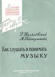 Как слушать и понимать музыку, Поляновский Г.А., Ройтерштейн М.И., 1961