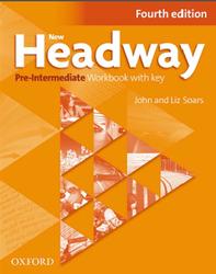 New Headway, Pre-Intermediate, Workbook With Key, Fourth edition, Soars J., Soars L., 2012