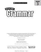 Scholastic success with grammar, grade 3, 2010
