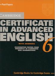 Cambridge Certificate in Advanced English 6, With Answers, 2006